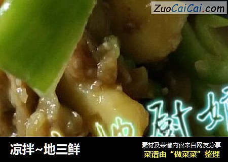 凉拌~地三鲜