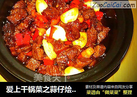 爱上干锅菜之蒜仔烩牛腩