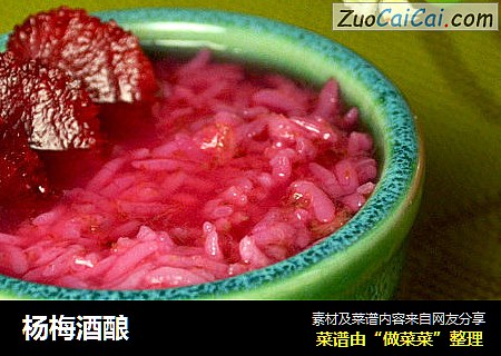 杨梅酒酿