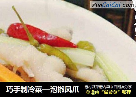 巧手制冷菜—泡椒凤爪
