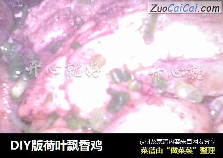 DIY版荷叶飘香鸡