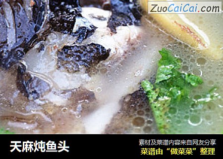 天麻炖鱼头