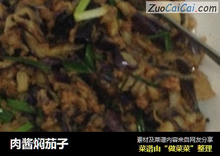 肉酱焖茄子