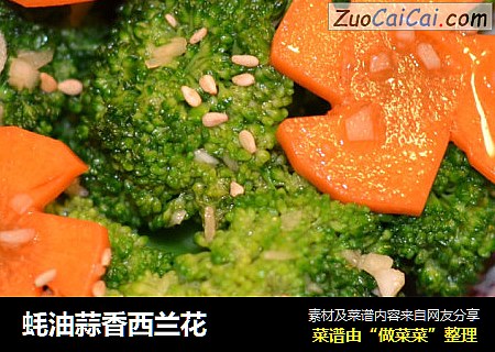 蚝油蒜香西兰花