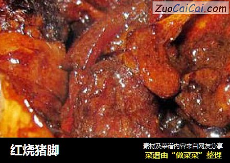 红烧猪脚