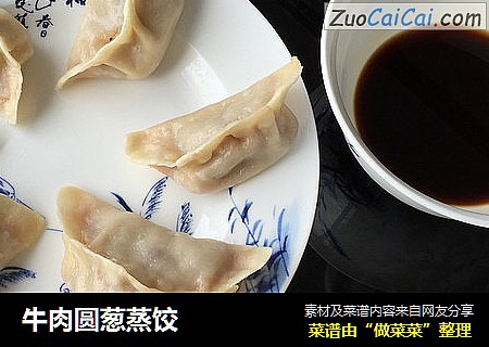 牛肉圆葱蒸饺