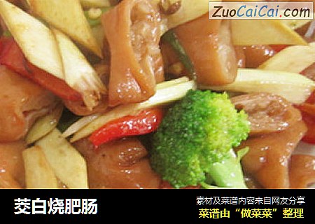 茭白烧肥肠