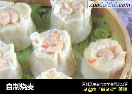 自制烧麦
