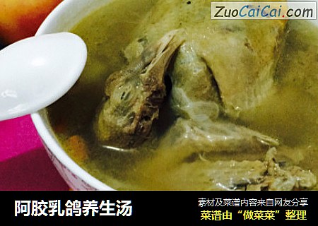 阿胶乳鸽养生汤