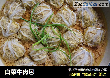 白菜牛肉包