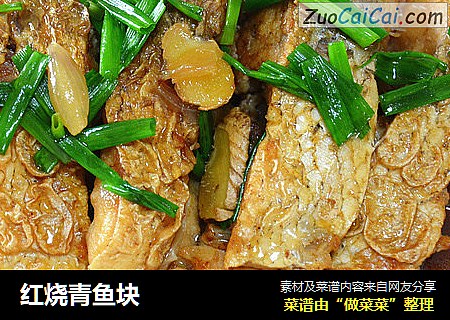 红烧青鱼块