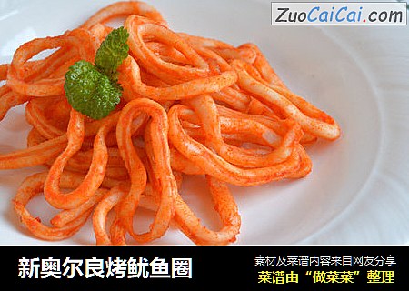 新奥尔良烤鱿鱼圈