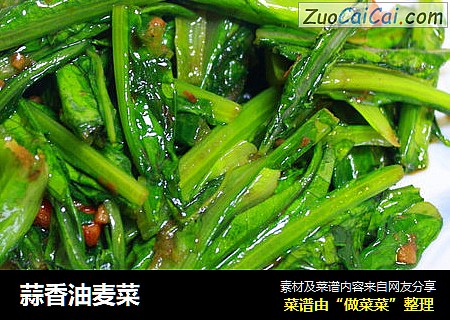 蒜香油麦菜