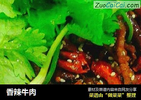 香辣牛肉