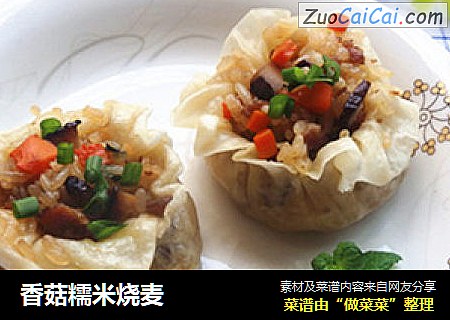 香菇糯米烧麦