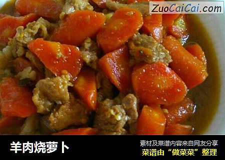 羊肉烧萝卜