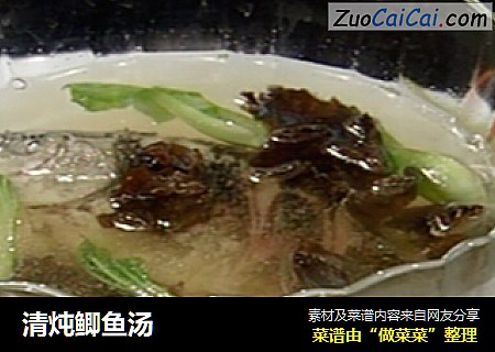 清炖鲫鱼汤