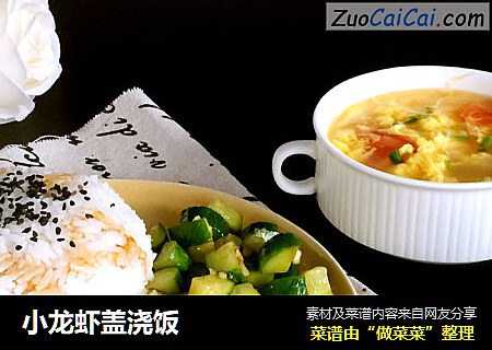 小龙虾盖浇饭