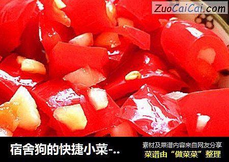 宿舍狗的快捷小菜-激活味蕾凉拌辣椒