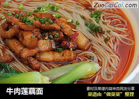 牛肉莲藕面