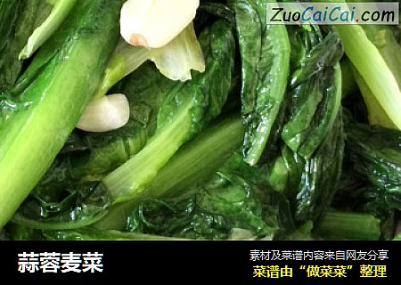 蒜蓉麦菜