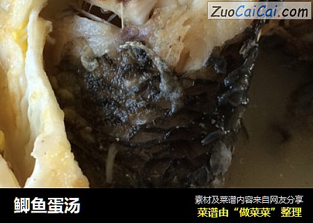 鲫鱼蛋汤