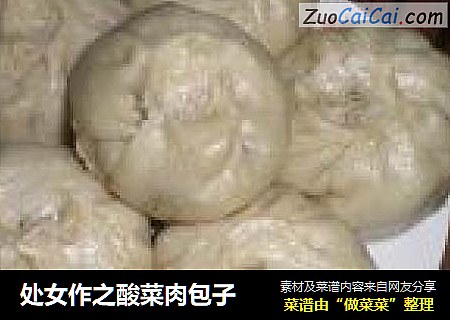处女作之酸菜肉包子