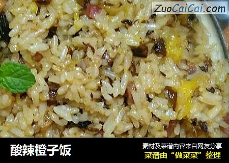 酸辣橙子饭