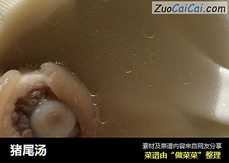 猪尾汤