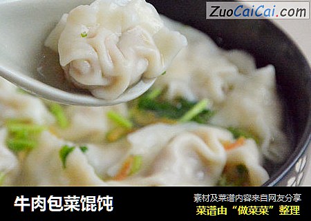 牛肉包菜馄饨