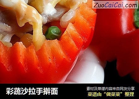 彩蔬沙拉手擀面