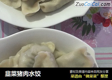 韭菜猪肉水饺