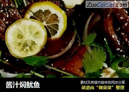 酱汁焖鱿鱼