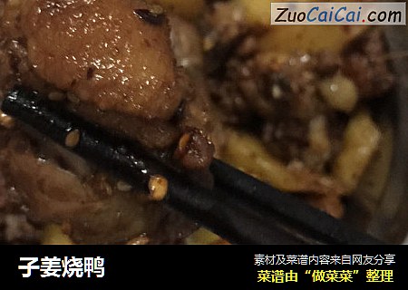 子姜烧鸭