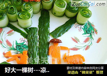 好大一棵树---凉拌黄瓜