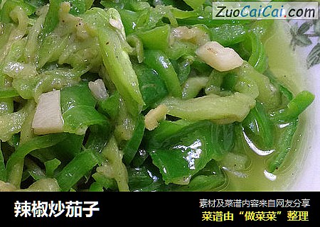 辣椒炒茄子