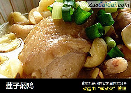 莲子焖鸡