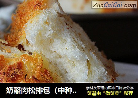 奶酪肉松排包（中种法）