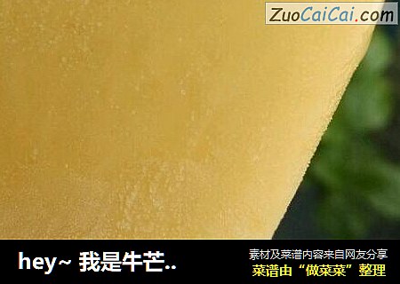 hey~我是牛芒冰！