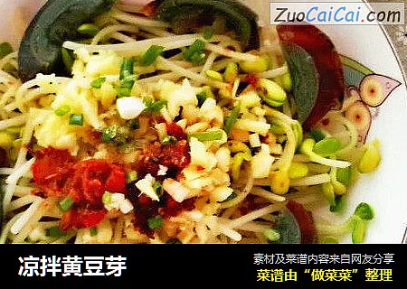 凉拌黄豆芽
