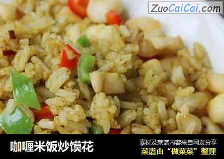 咖喱米饭炒馍花