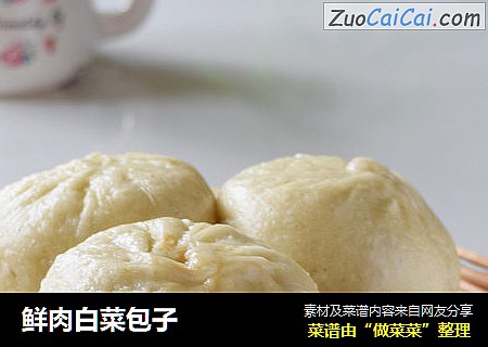 鲜肉白菜包子