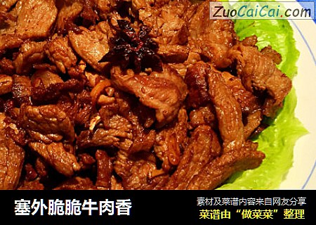 塞外脆脆牛肉香