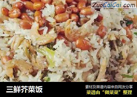 三鲜芥菜饭