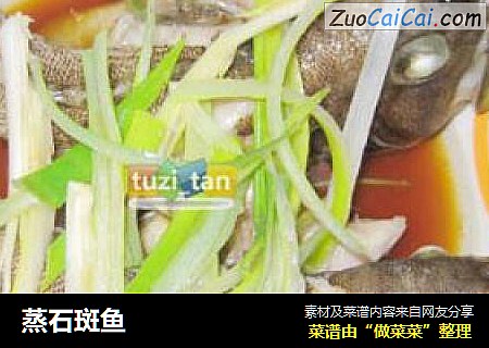 蒸石斑鱼