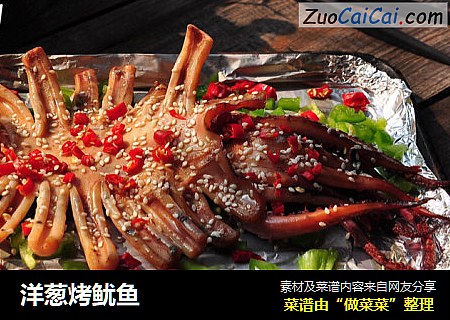 洋葱烤鱿鱼