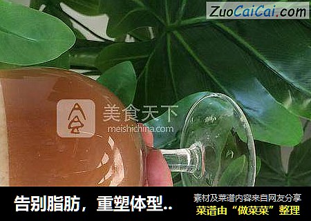 告别脂肪，重塑体型——苹果柠檬汁/苹果醋