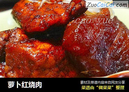  萝卜红烧肉