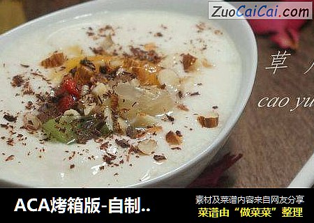 ACA烤箱版-自制酸奶