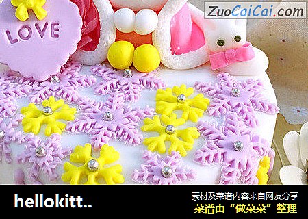 hellokitty翻糖蛋糕
